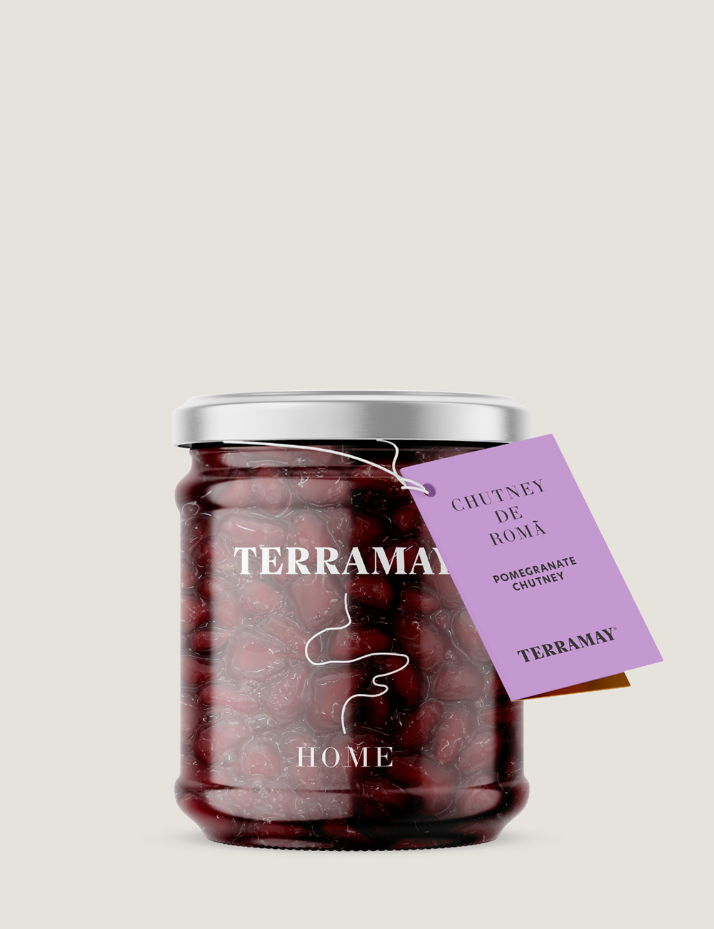 Chutney de Romã, Pomegranate Chutney, Terramay